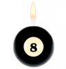 Бильярдная зажигалка Billiard Ball №8