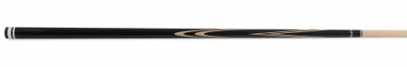 Бильярдный кий для русского бильярда Vantex Феникс №2 (черный граб), двухсоставной