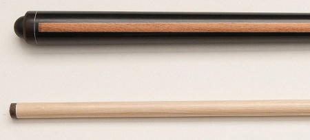 Бильярдный кий для русского бильярда Галиот (черный граб, ясень) двухсоставной