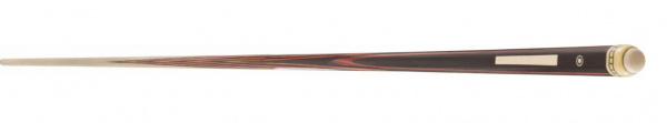 Поповский кий для русского бильярда Цветок цельный (эбен, граб, черный граб)
